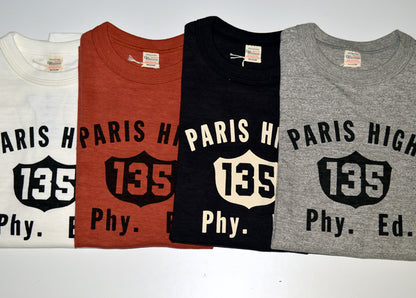 WARE HOUSE "4601" S/S Tee "PARIS HIGH"