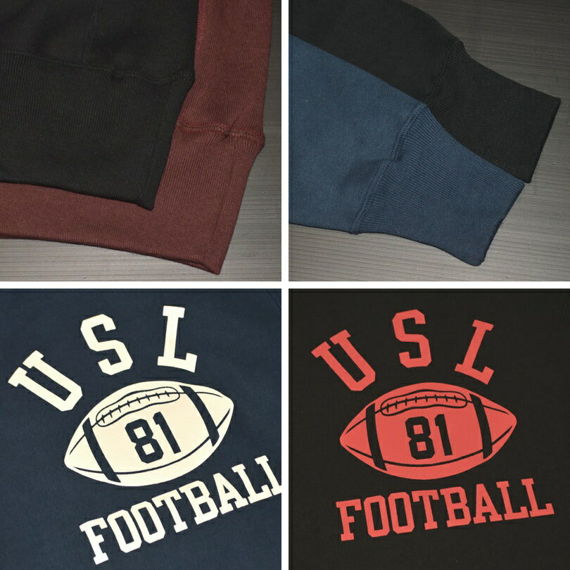 WARE HOUSE "483 USL" Reverse style exclusive Hanging Lining Sweatshirt