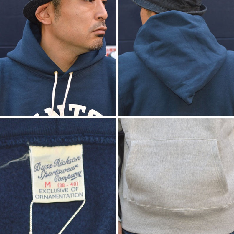 WARE HOUSE "484 LINTON" Reverse style exclusive Hanging Lining Sweat Parka