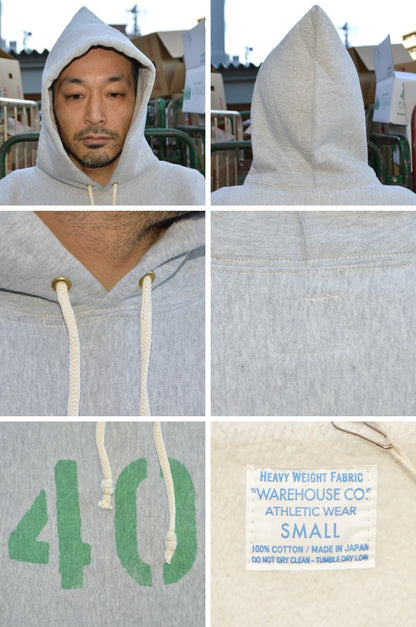 WAREHOUSE "484 No.40" Reverse style exclusive Hanging Lining Sweat Parka