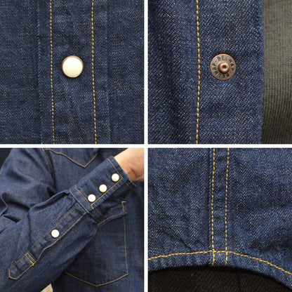 FULL COUNT "4894" DENIM WESTERN SHIRTS