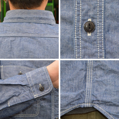 UES "502601" Triple Stitch Work Shirt