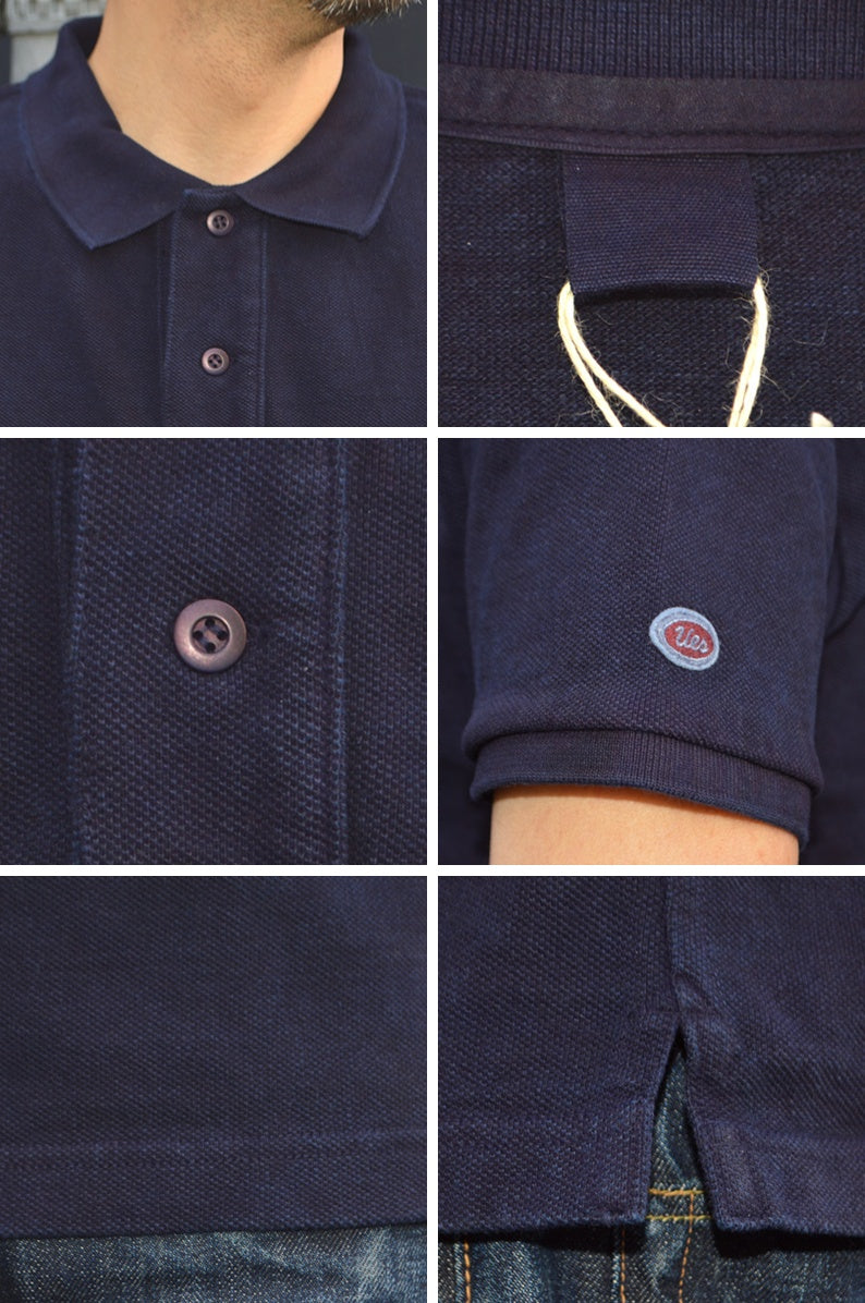 UES "67LW-I" INDIGO POLO SHIRT 2026