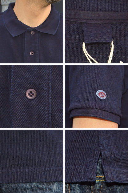 UES "67LW-I" INDIGO POLO SHIRT 2026