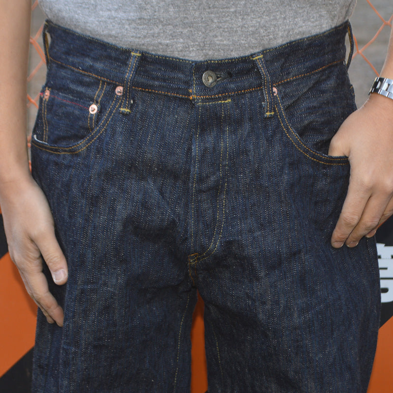 ONI DENIM "822-ONI KASE" 16oz Natural Indigo ONIKASE Super Wide Tapered