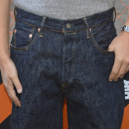 ONI DENIM "822-ONI KASE" 16oz Natural Indigo ONIKASE Super Wide Tapered