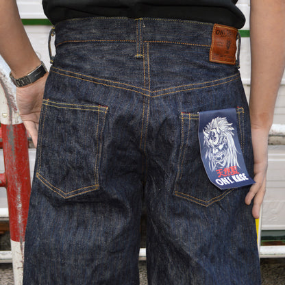 ONI DENIM "822-ONI KASE" 16oz Natural Indigo ONIKASE Super Wide Tapered
