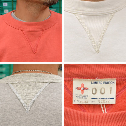 TwoMoon "92022"  V-gusset Set-in Sleeve Sweatshirt