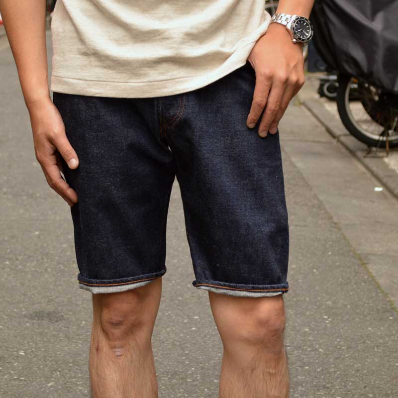 FULL COUNT "1904" 5POCKET DENIM SHORTS