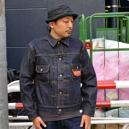 SUGAR CANE "SC11953" 14.25oz. DENIM JACKET 1953 MODEL