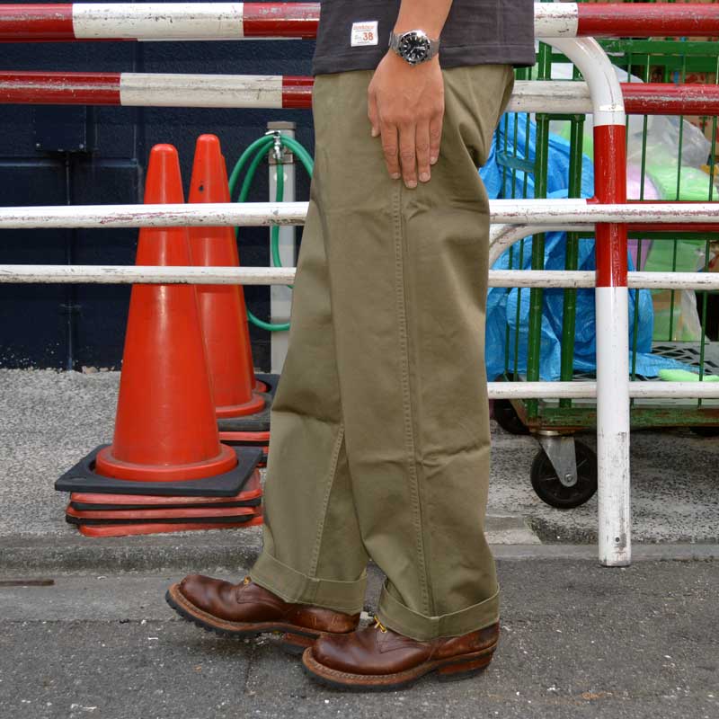 FULL COUNT "1201" U.S.Army Chino 41 Khaki