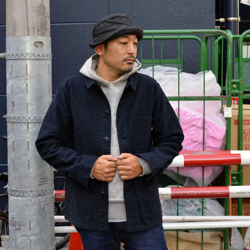 FOB FACTORY "F2373" FRENCH MOLESKIN JACKET