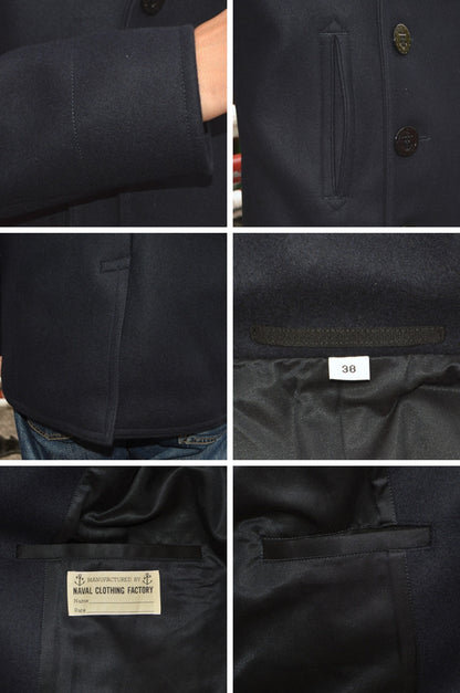 BUZZ RICKSON'S "BR11554" PEA-COAT “NAVAL CLOTHING FACTORY”