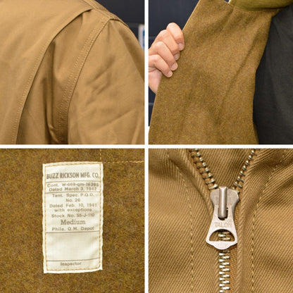 BUZZ RICKSON'S、BR15755、Tankers Slash Pocket BUZZ RICKSON’S MFG.CO