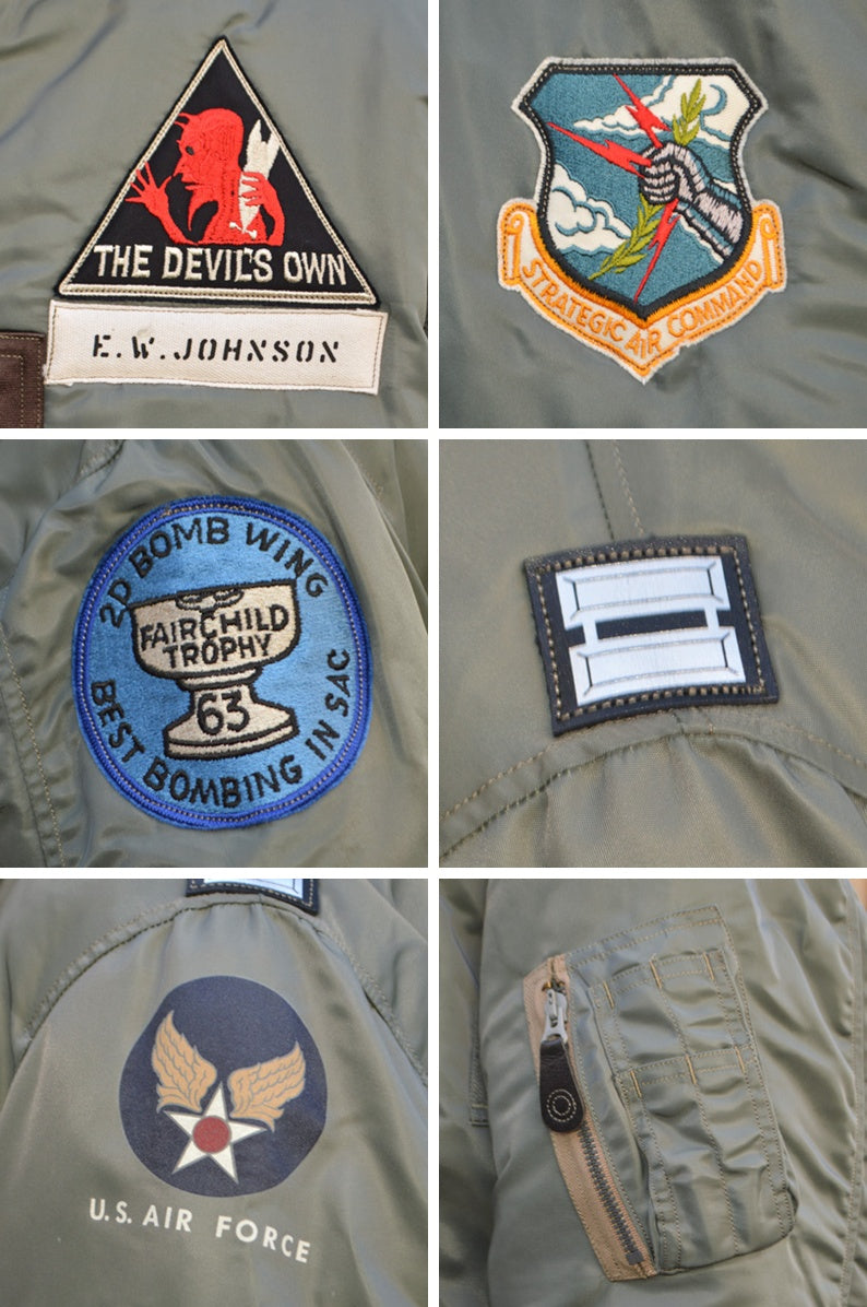 BUZZ RICKSON'S "BR15994" Type MA-1 "96th Bombardment Sq.2nd Bombardment Wing"