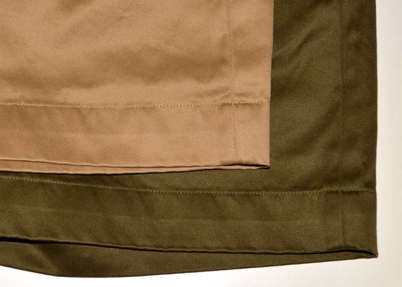 BUZZ RICKSON'S "BR52381" EARLY MILITARY CHINOS (MOD.) 1945 MODEL SHORTS