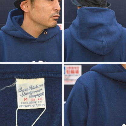 BUZZ RICKSON'S "BR69443" HORIZONTAL KNITTING SWEAT PARKA “CORST GUARD”