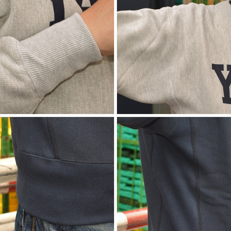 Champion / True to Archives "C3-S026" REVERSE WEAVE CREW NECK SWEAT YALE
