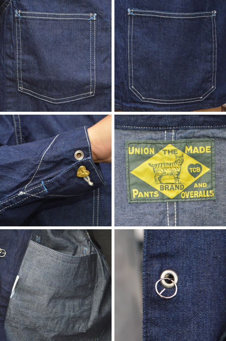 TCB jeans "Cat A Log Chore Coat 10oz"