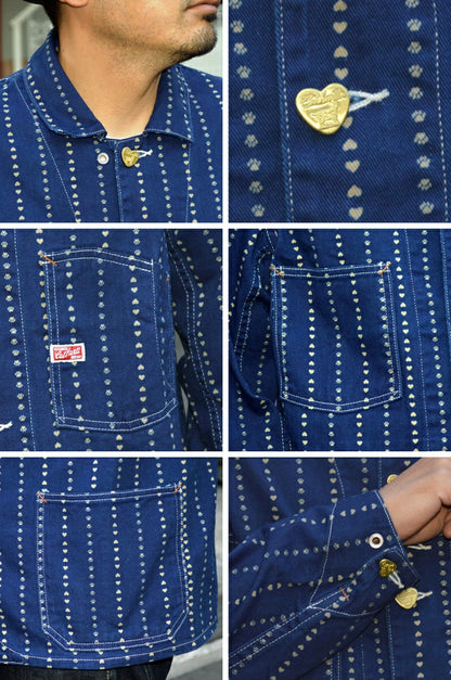 TCB jeans "Cathartt Chore Coat Paw Stripe"