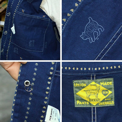 TCB jeans "Cathartt Chore Coat Paw Stripe"