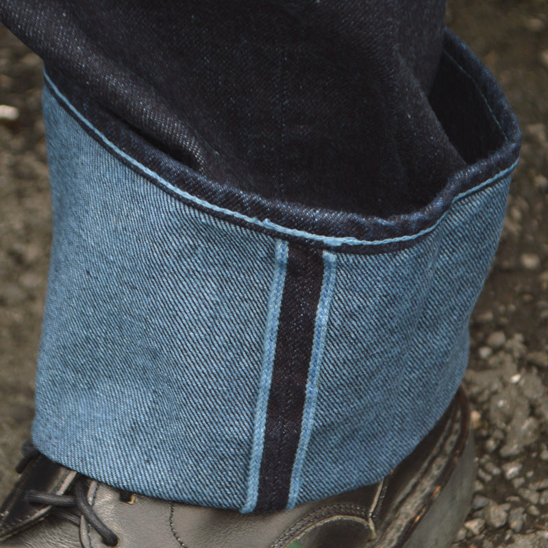 STUDIO D'ARTISAN "D1926" KYOTO AQUA INDIGO JEANS