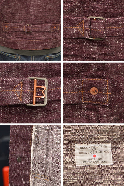 STUDIO D'ARTISAN "D4614" FUTA-AI Denim Jacket