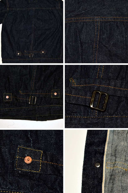 DUCK DIGGER (WARE HOUSE) "Lot.DD-2001" T BACK STYLE DENIM JACKET 1ST TYPE