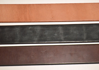 ART BROWN "EDB40014AB" 40mm Garrison Belt U.K. Saddle Leather