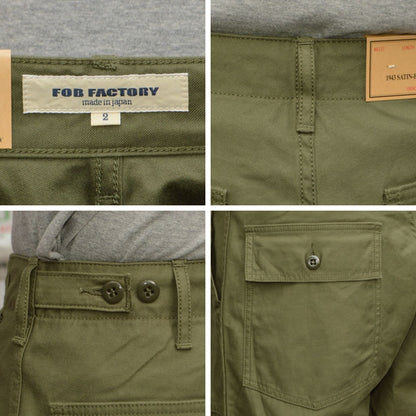 FOB FACTORY "F0540" BAKER PANTS TYPE2