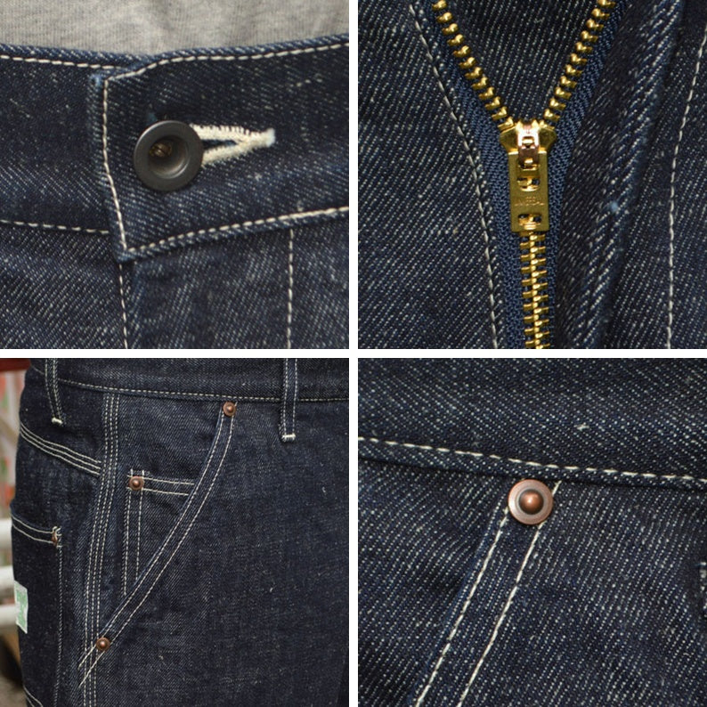 FOB FACTORY "F0544" Denim Work Pants