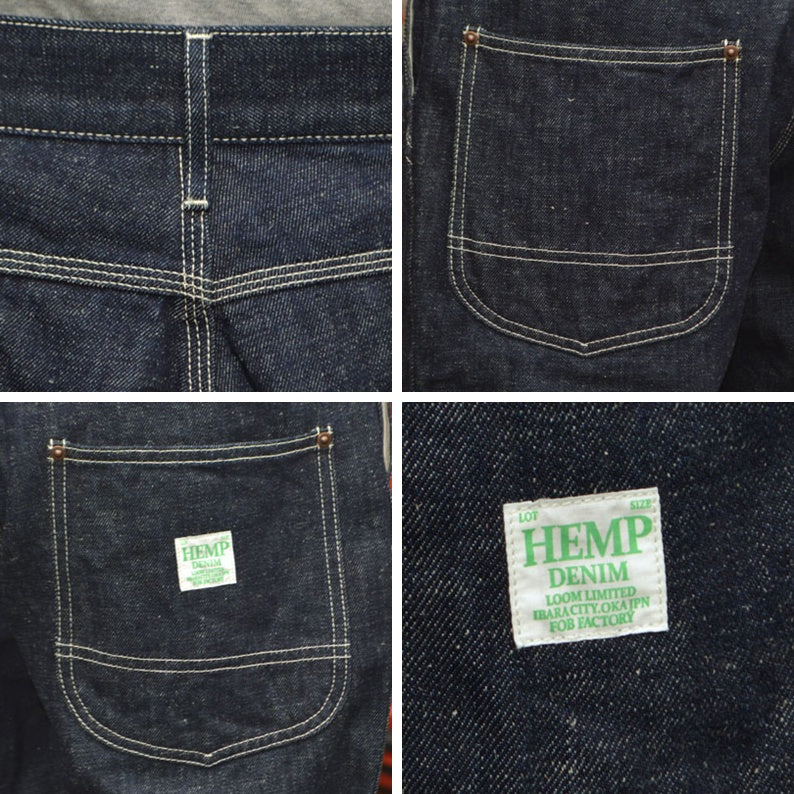 FOB FACTORY "F0544" Denim Work Pants