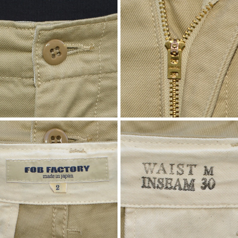 FOB FACTORY "F0546" BIG CHINO