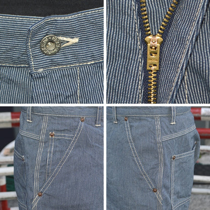 FOB FACTORY "F0548" HICKORY WORK PANTS