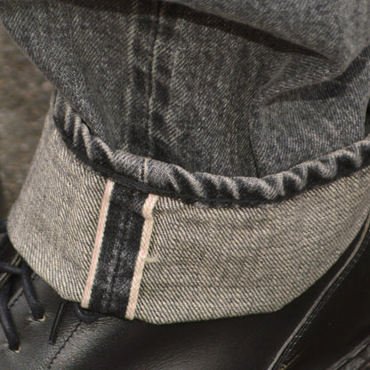 FOB FACTORY "F153(Used Wash)" 14.75oz SELVEDGE DENIM TAPERED 5P