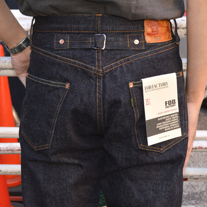 FOB FACTORY "F165-25" 14.75oz GARAGE DENIM 5P
