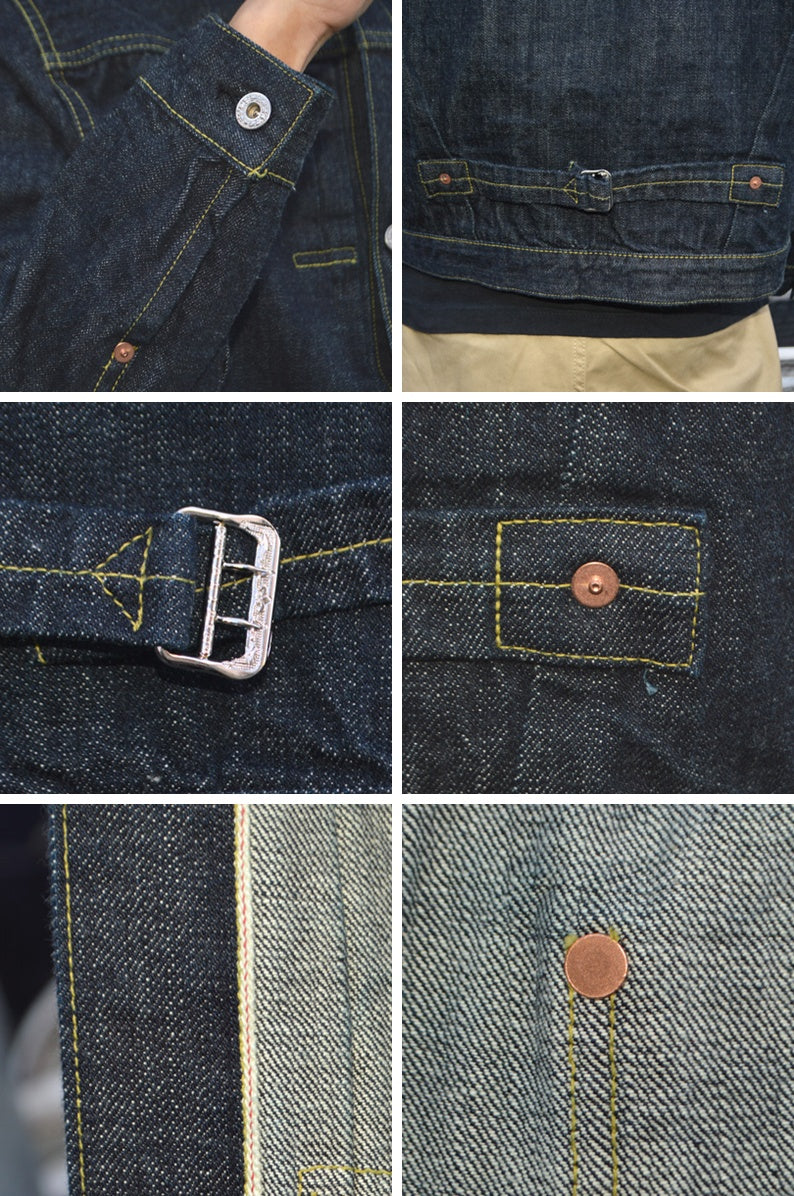 FOB FACTORY "F2460" 14oz WWII Denim Blouse