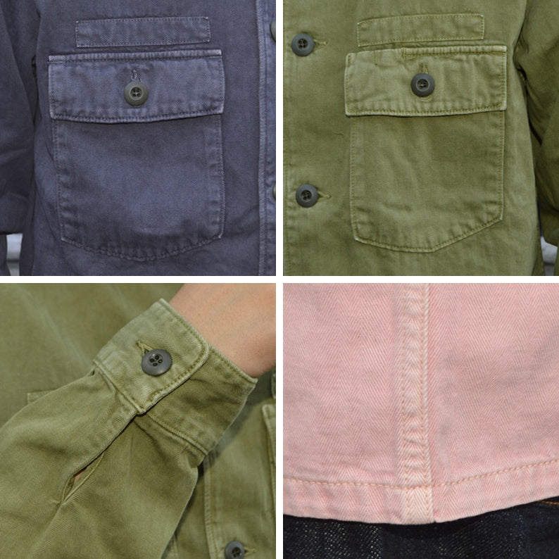 FOB FACTORY "F2461" HBT FATIGUE JACKET