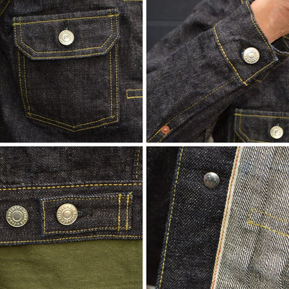 FOB FACTORY "F2464" 15oz SELVEDGE DENIM 2nd JACKET