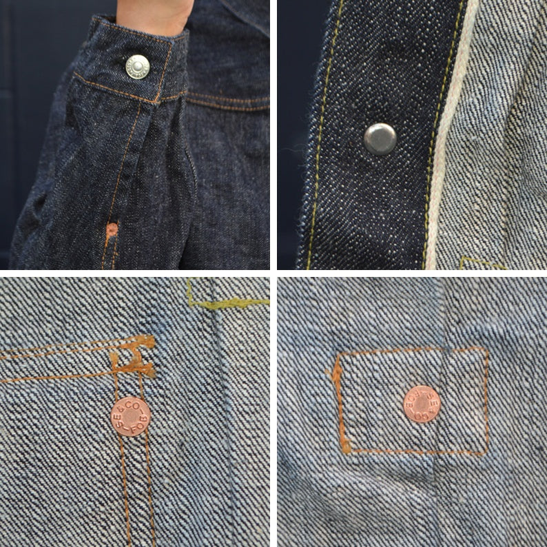 FOB FACTORY "F2466" SV DENIM 1st Type JKT