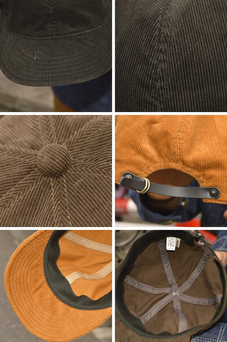 HIGHER ”HT25018” 14wel Corduroy Cap