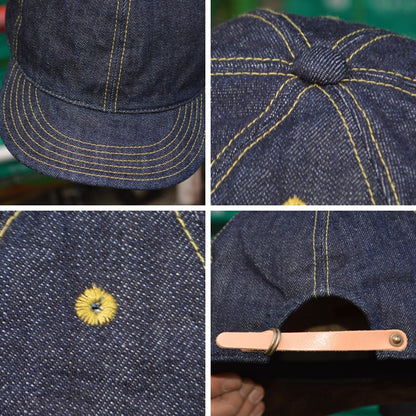 HIGHER ”HT25022” Denim×Blanket Lining Cap