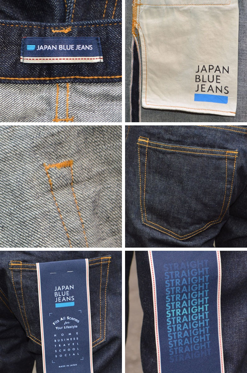 JAPAN BLUE JEANS -CIRCLE- "J301" 14.8oz Denim STRAIGHT