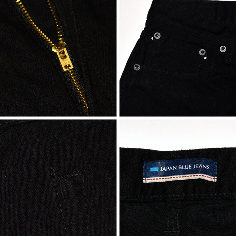 JAPAN BLUE JEANS -CIRCLE- "J314" 14oz BLACK Denim STRAIGHT