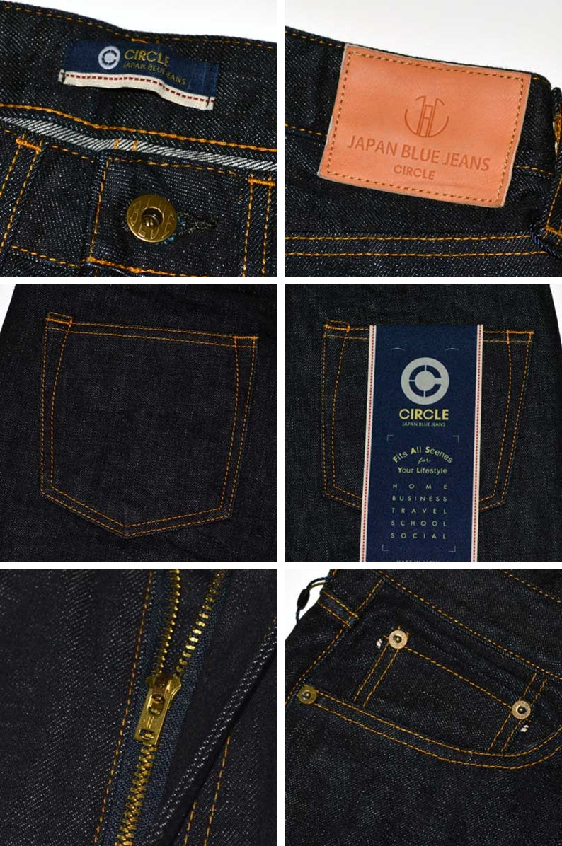 JAPAN BLUE JEANS -CIRCLE- "J501" 14.8oz Denim LOOSE STRAIGHT