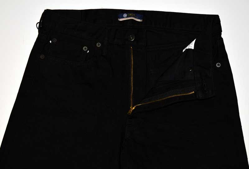 JAPAN BLUE JEANS -CIRCLE- "J514" 14oz BLACK Denim LOOSE STRAIGHT