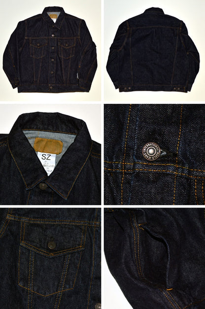 SALE!! 30%OFF!! SZ "JK01" 13oz Denim Jacket