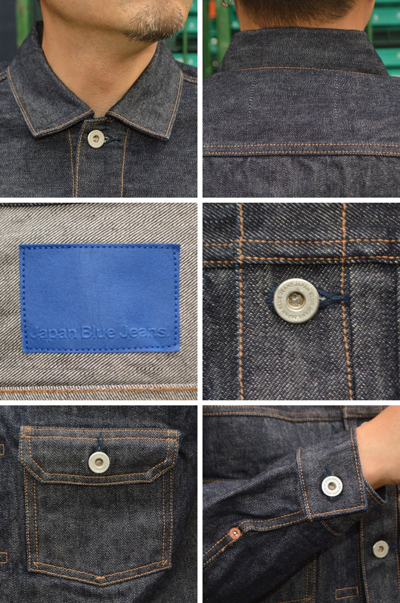 JAPAN BLUE JEANS "JMGJ1201" Selvedge Type 2 Denim Jacket 14oz