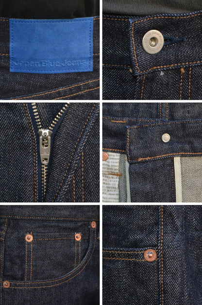 JAPAN BLUE JEANS "JMJE1101" Selvedge Straight Jeans 14oz