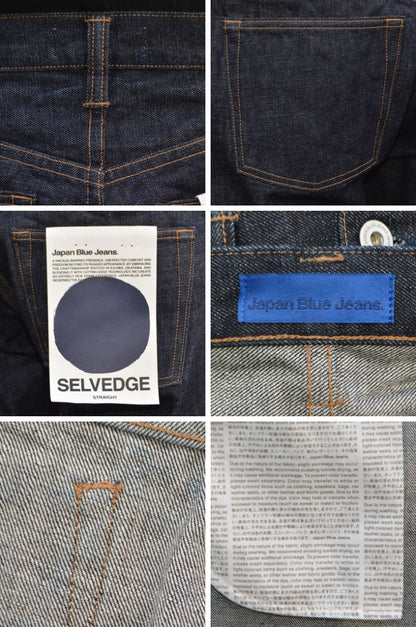 JAPAN BLUE JEANS "JMJE1102" Selvedge Straight Jeans 16oz